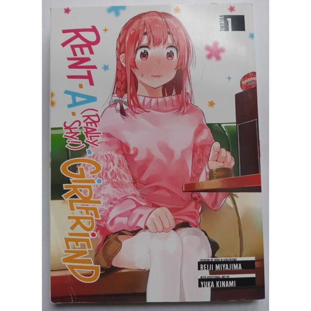 Rent-A-(Really Shy!)-Girlfriend Vol. 1 Manga Comic Book by Reiji Miyajima (G+)